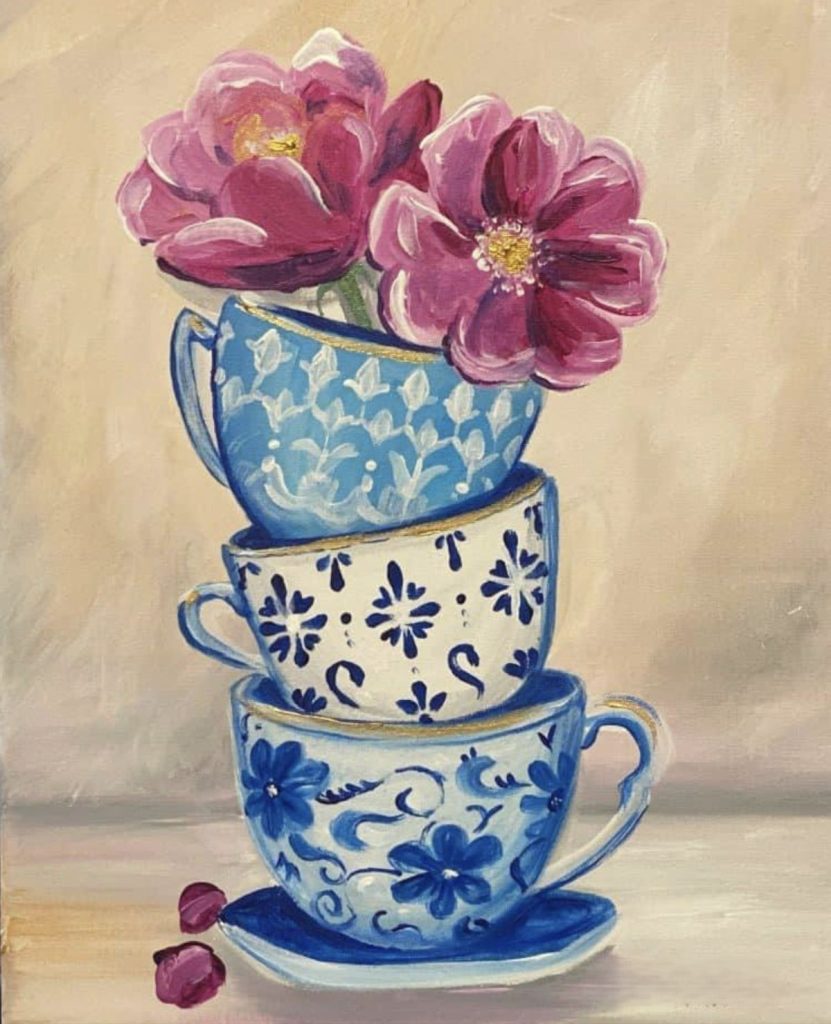 Sip & Paint - Afternoon Tea & Blooms