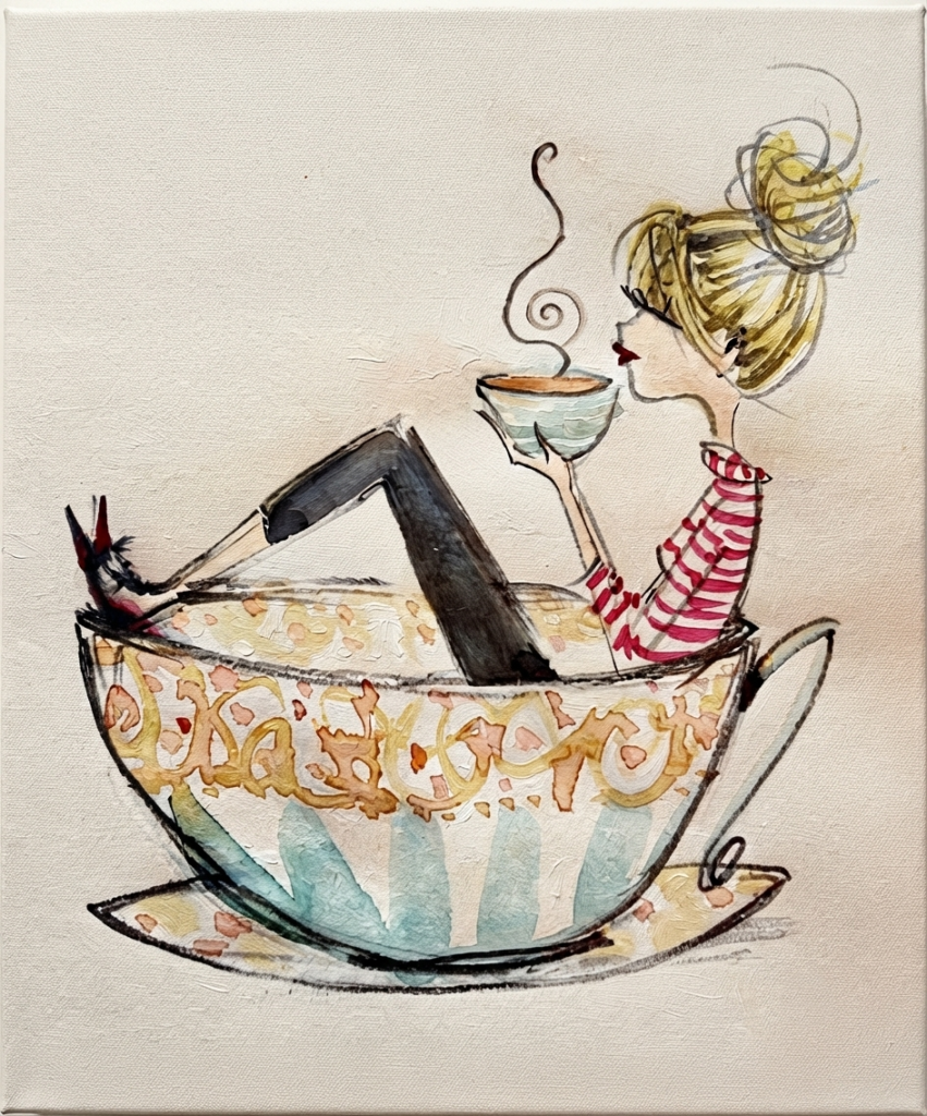 Sip & Paint - Afternoon Tea & Blooms