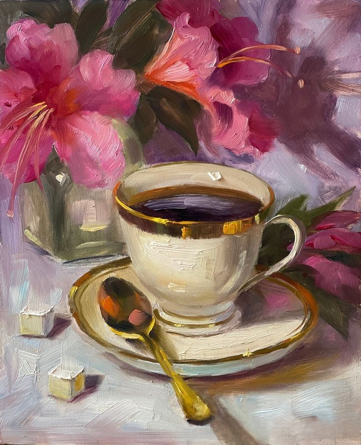 Sip & Paint - Afternoon Tea & Blooms